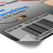 Tick Extravagant! Poster (Ecke)