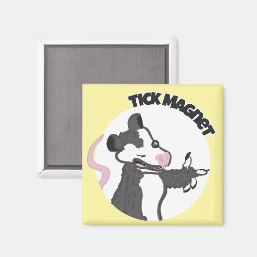 Tick Magnet (Vorderseite/Rückseite)