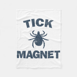 Tick Magnet Lustiges Camping- und Wanderkäfer-Shir Fleecedecke