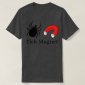 Tick Magnet T-Shirt (Design vorne)