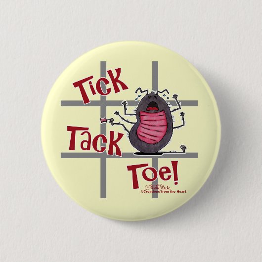 Tick Tack Toe! Button (Vorderseite)