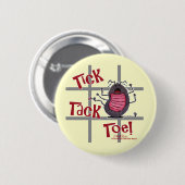 Tick Tack Toe! Button (Vorne & Hinten)
