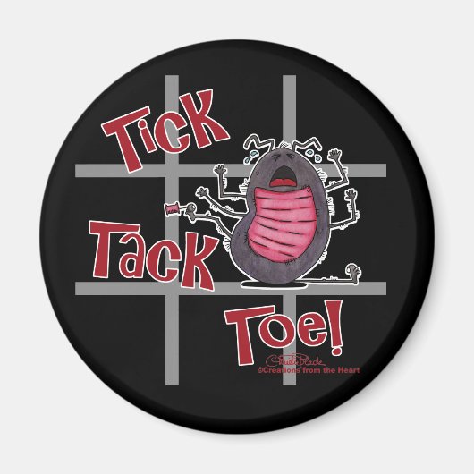 Tick Tack Toe! Magnet (Vorne)