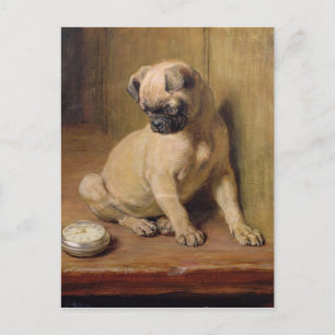 Tick Tack von Briton Riviere Postkarte