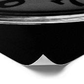 Tick Tock Clock Poster (Ecke)