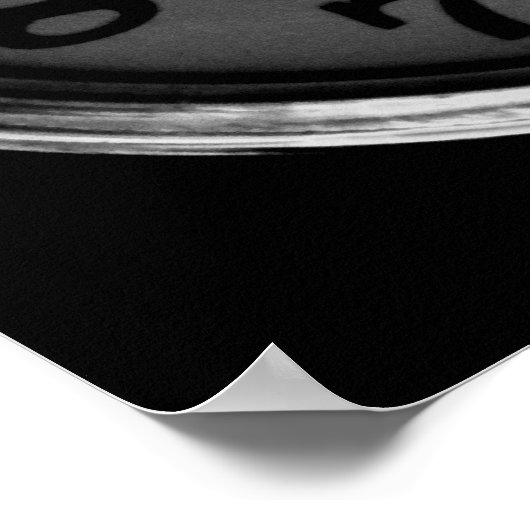 Tick Tock Clock Poster (Ecke)