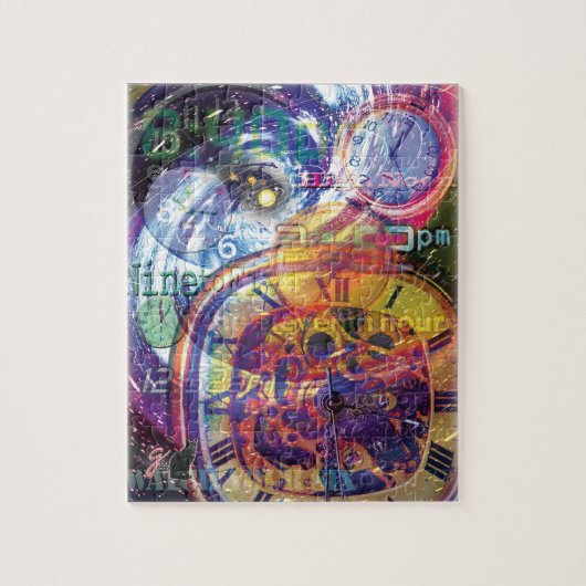 Tick Tock Jigsaw Puzzle (Vertikal)