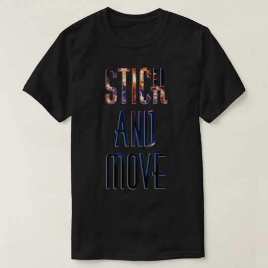 Tick und Move 1 T-Shirt (Design vorne)