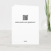 Tickbird Spaß Karte (Rückseite)