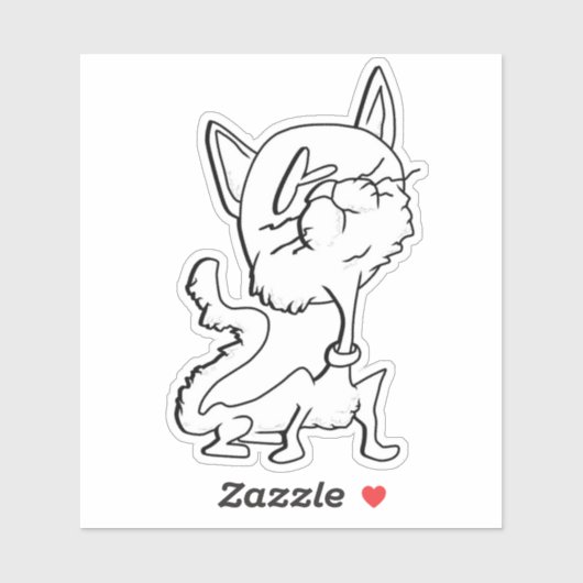 TICKE ME ALBERN CAT2 AUFKLEBER (Blatt)