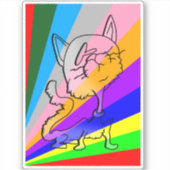 TICKE ME ALBERN CAT4 AUFKLEBER (Vorderseite)