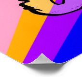 TICKE ME ALBERN CAT POSTER (Ecke)