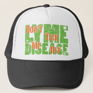 Ticke nicht ich weg - Lyme Disase Truckerkappe
