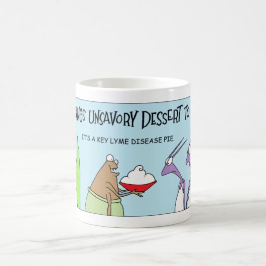 Ticken holt Nachtisch Kaffeetasse (Mittel)