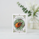 Ticken-Karo-Kupon, Geschäft in Scheckkartengröße Rabattkarte (Stehend Vorderseite)