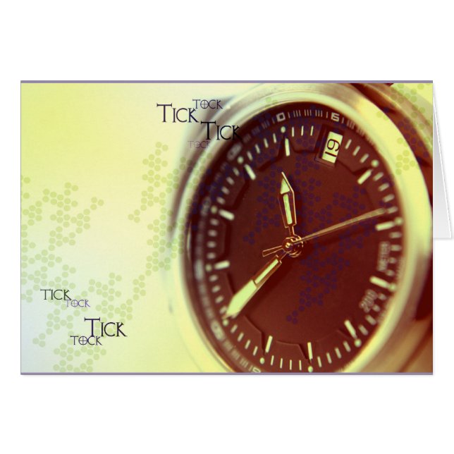 Ticken Tock Uhr (Vorderseite (Horizontal))
