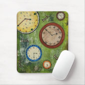 Ticken tock - Uhren überall mousepad (Mit Mouse)