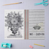 Tickendes Jutefaser-Garten-Seidenpapier Seidenpapier (Basteln)