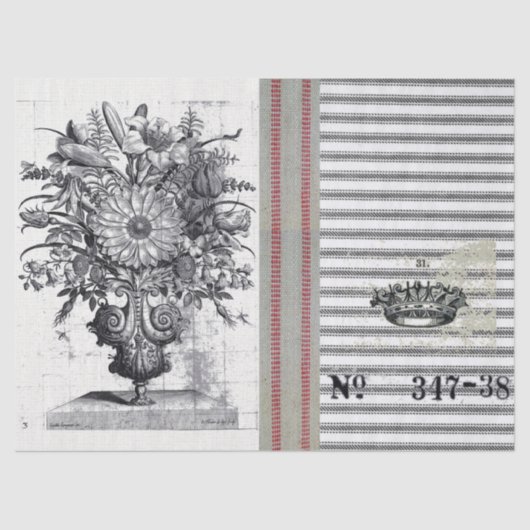 Tickendes Jutefaser-Garten-Seidenpapier Seidenpapier (Vorderseite)