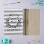 Tickendes Leinwand-Korn-Sack-Seidenpapier Seidenpapier (Basteln)