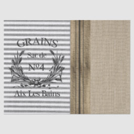 Tickendes Leinwand-Korn-Sack-Seidenpapier Seidenpapier