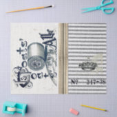 Tickendes Leinwand-Seidenpapier Seidenpapier (Basteln)