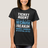 Ticket-Agent T-Shirt (Vorderseite)