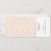 Ticket Boarding Pass Wedding Destination Barbados Einladung (Rückseite)