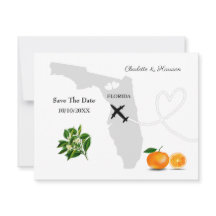 Ticket Bordkarte Hochzeit Ziel Florida
