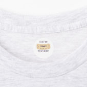 Ticket Etiketten (Befestigt)