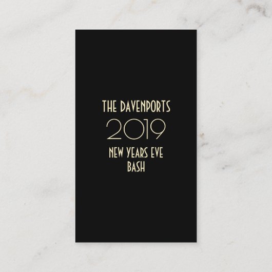 Ticket für Champagner und Feuerwerk Silvester 2019 (Rückseite)