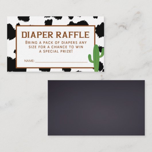 Ticket für das Raffelrockner-Gerät für die Schwarz Begleitkarte (Vorne/Hinten)