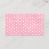 Ticket für das Raffle-Spiel Boho Floral Teepee Begleitkarte (Rückseite)