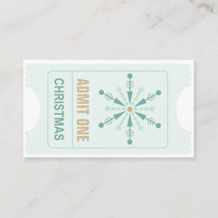 Ticket für das Weihnachts-Party und kostenloser A