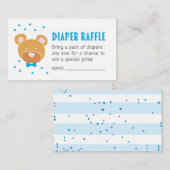 Ticket für den Blue Bar Diaper Begleitkarte (Vorne/Hinten)