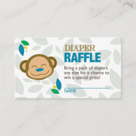 Ticket für den Blue Monkey-Windeln Begleitkarte