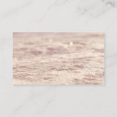 Ticket für den rosafarbenen Silver Snowflake Pink Begleitkarte (Rückseite)