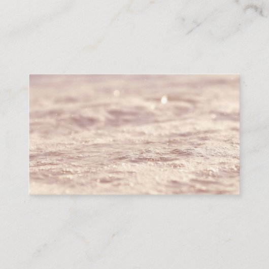 Ticket für den rosafarbenen Silver Snowflake Pink  Begleitkarte (Rückseite)