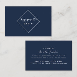 Ticket für die Blue & White Diamond Engagement Par