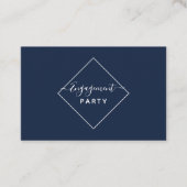Ticket für die Blue & White Diamond Engagement Par (Vorderseite)