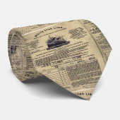 Ticket für RMS Titanic 1912 Krawatte (Gerollt)