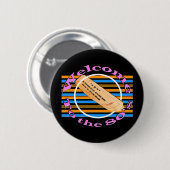 Ticket in die 80er Jahre einräumen Button (Vorne & Hinten)