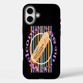 Ticket in die 80er Jahre einräumen iPhone 16 Plus Hülle