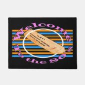 Ticket in die 80er Jahre einräumen Fußmatte (Vorderseite)