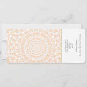 Ticket Pass Wedding Destination Hawaii Einladung (Rückseite)