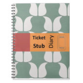 ticket stub diary notizblock (Vorderseite)
