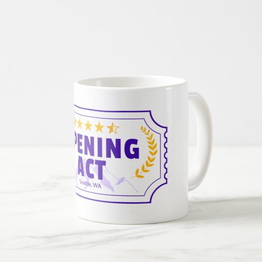 Ticket-Tasse Kaffeetasse (VorderseiteRechts)