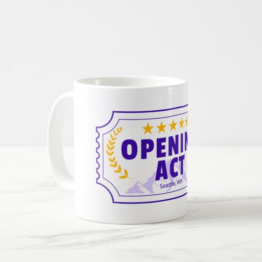 Ticket-Tasse Kaffeetasse (Vorderseite Links)