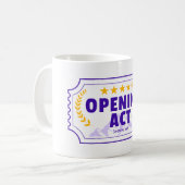 Ticket-Tasse Kaffeetasse (Vorderseite Links)