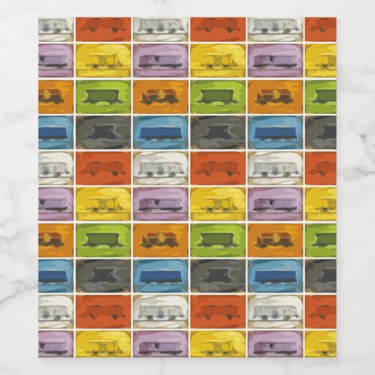 Ticket to Ride: The Train Weinetikett (Einzelnes Label)